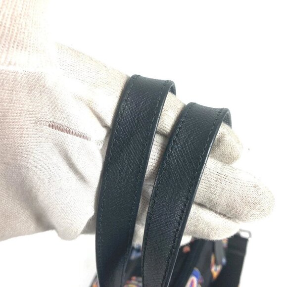 PRADA Shoulder Bag Crossbody robot triangle logo plate Tote Bag - Picture 12 of 15